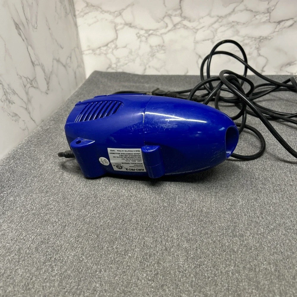 Mini Shark Euro-Pro Vacuum Cleaner Aspirateur 120V Model: EP031B, Mini Powerful!